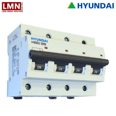 HGD125 4P -hyundai-mcb-4p